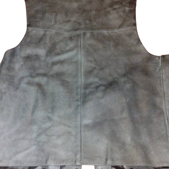 Guide Gear Mens Nwot Leather Snap Button Vest Size Xxl - Picture 5 of 14